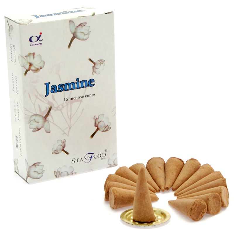 Stamford Premium Rökelsekoner - Jasmin