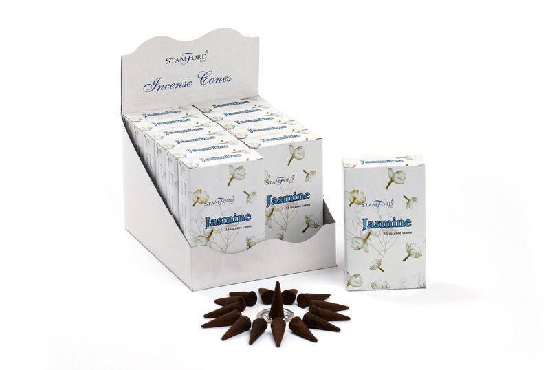Stamford Premium Rökelsekoner - Jasmin