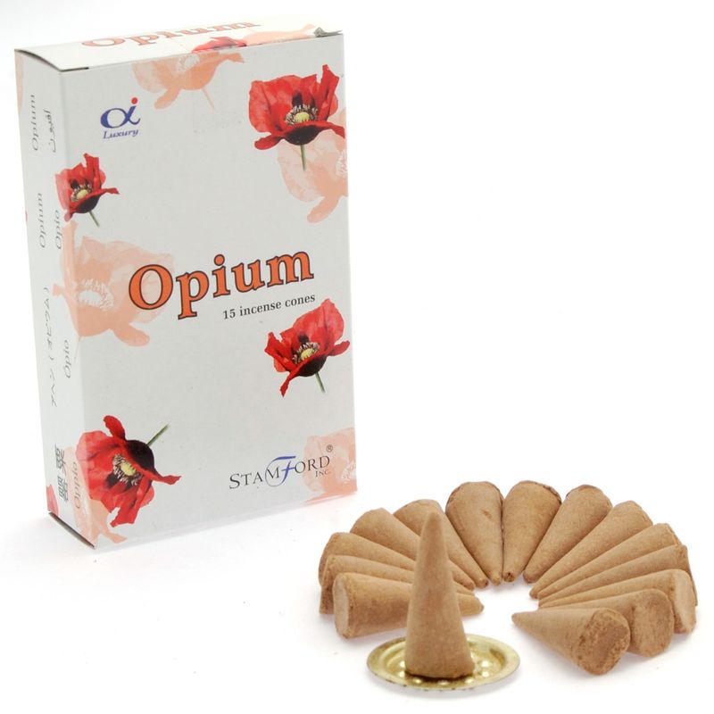 Stamford Premium Rökelsekoner - Opium