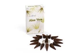 Stamford Premium Rökelsekoner - Aloe Vera