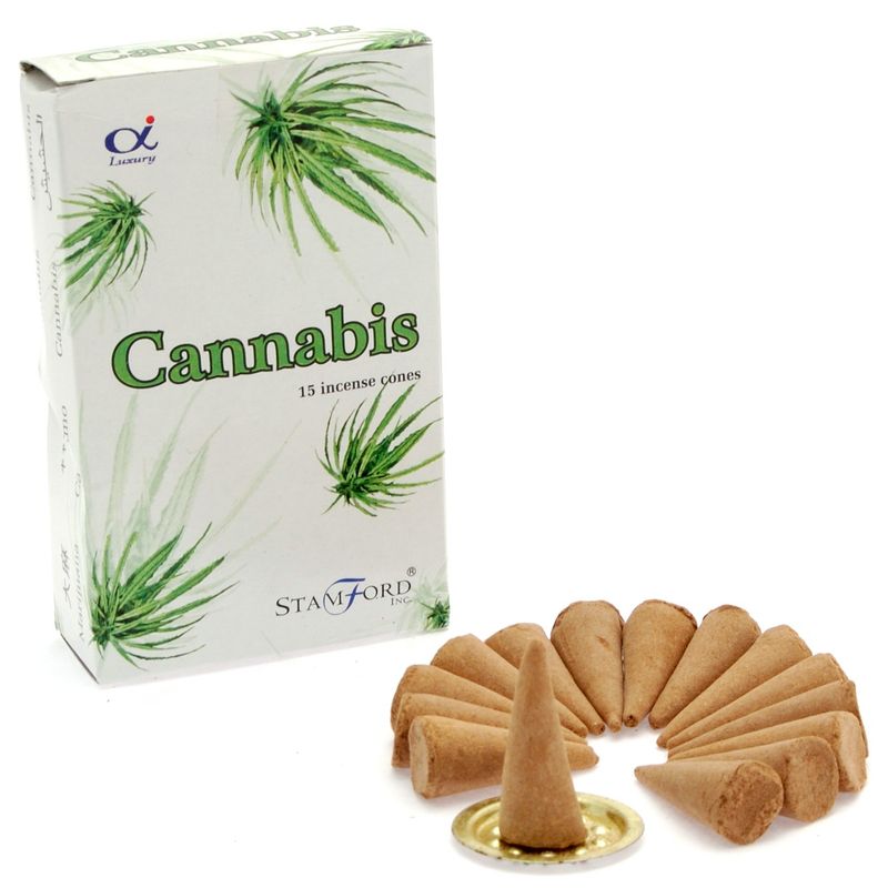 Stamford Premium Rökelsekoner - Cannabis