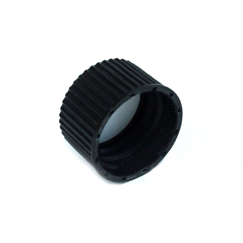 900ml HDPE Plastflaska med Svart Lock