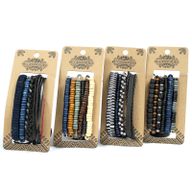 Armbandsset för Män - Stämningsfull & Blå (blandat)