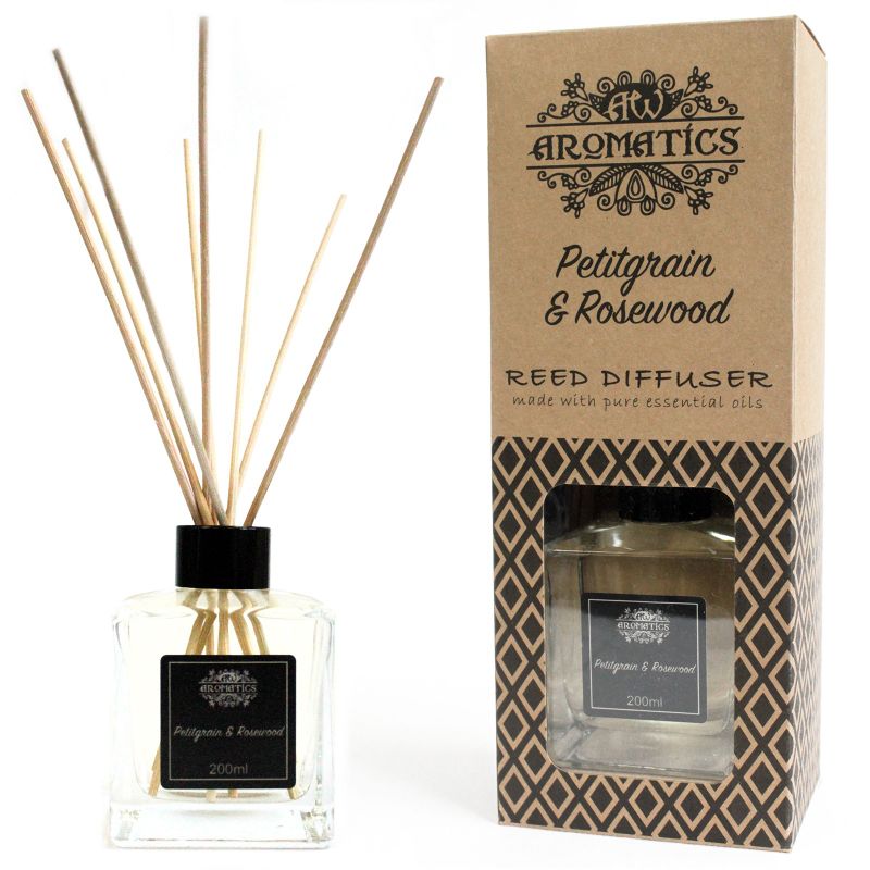 Petitgrain & Rosenträ Eterisk Olja Rörspridare - 200 ml