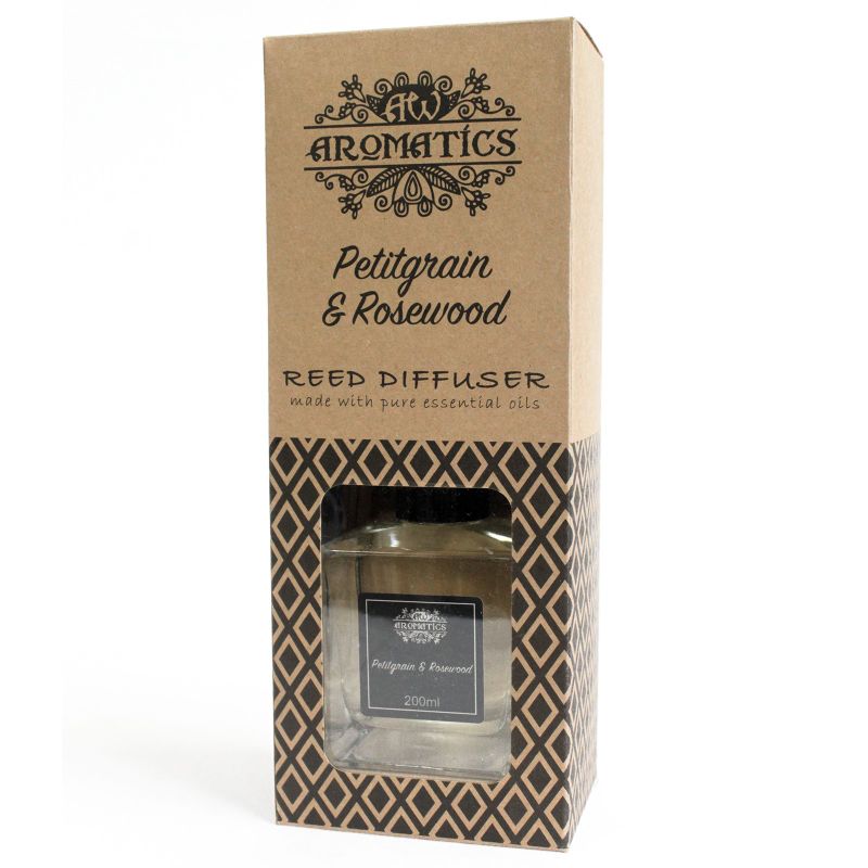 Petitgrain & Rosenträ Eterisk Olja Rörspridare - 200 ml