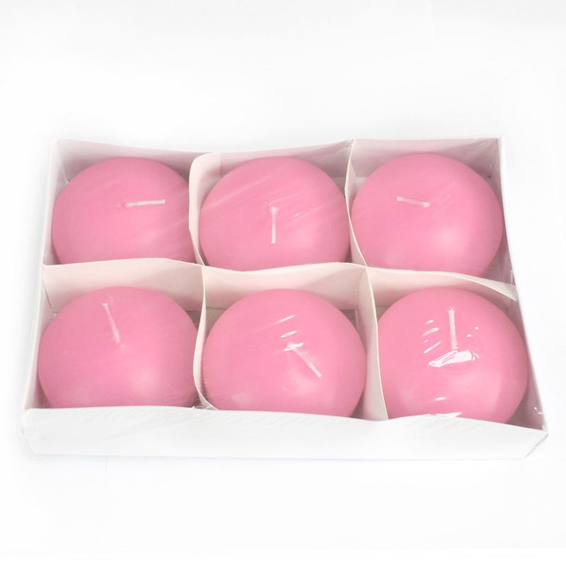 Stora Flytande Ljus - Rosa