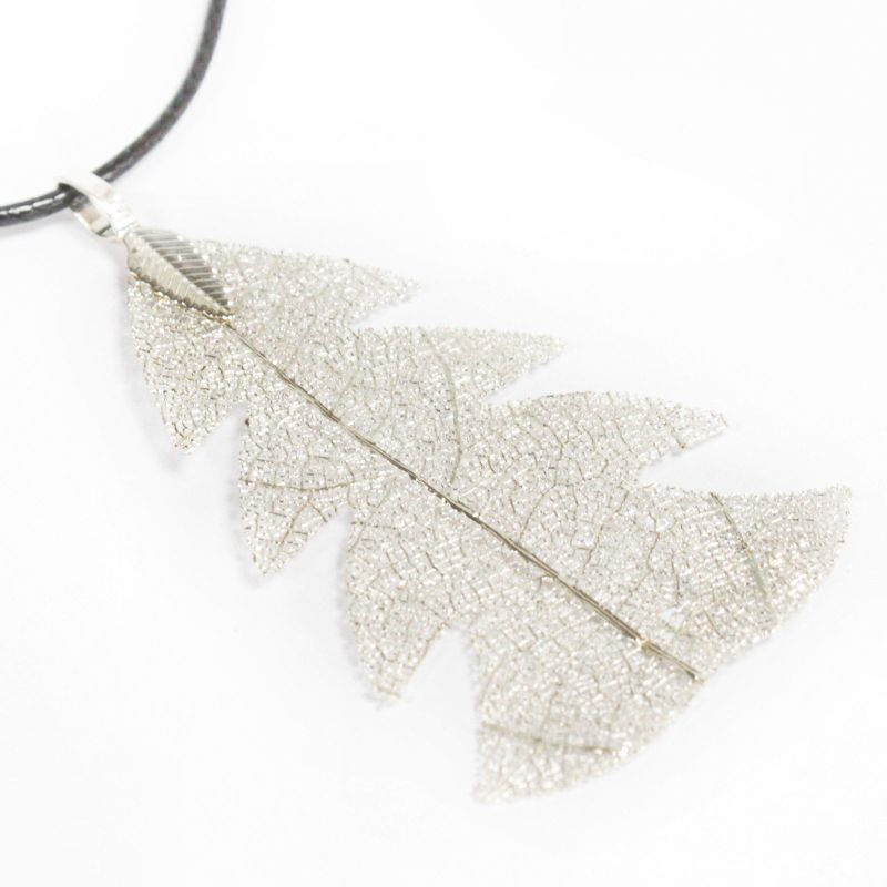 Halsband - Festlig Gran - Silver