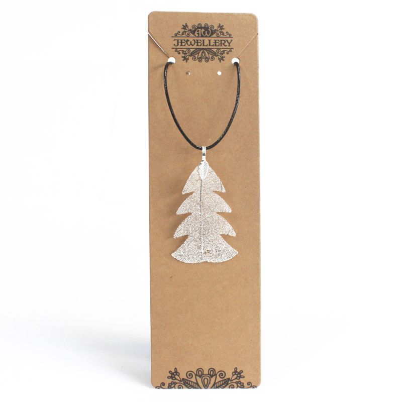 Halsband - Festlig Gran - Silver