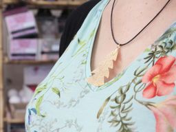 Halsband - Festlig Gran - Guld