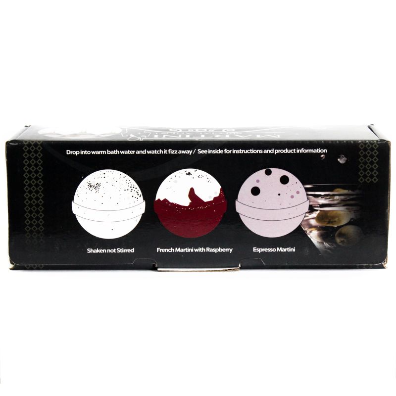 Set med Tre Martini Badbomber
