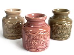 Stor Home Oljebrännare - Blå Sten - Love Home Sweet Home