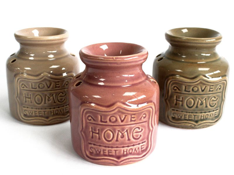 Stor Home Oljebrännare - Blå Sten - Love Home Sweet Home