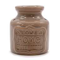 Stor Home Oljebrännare - Grå - Love Home Sweet Home