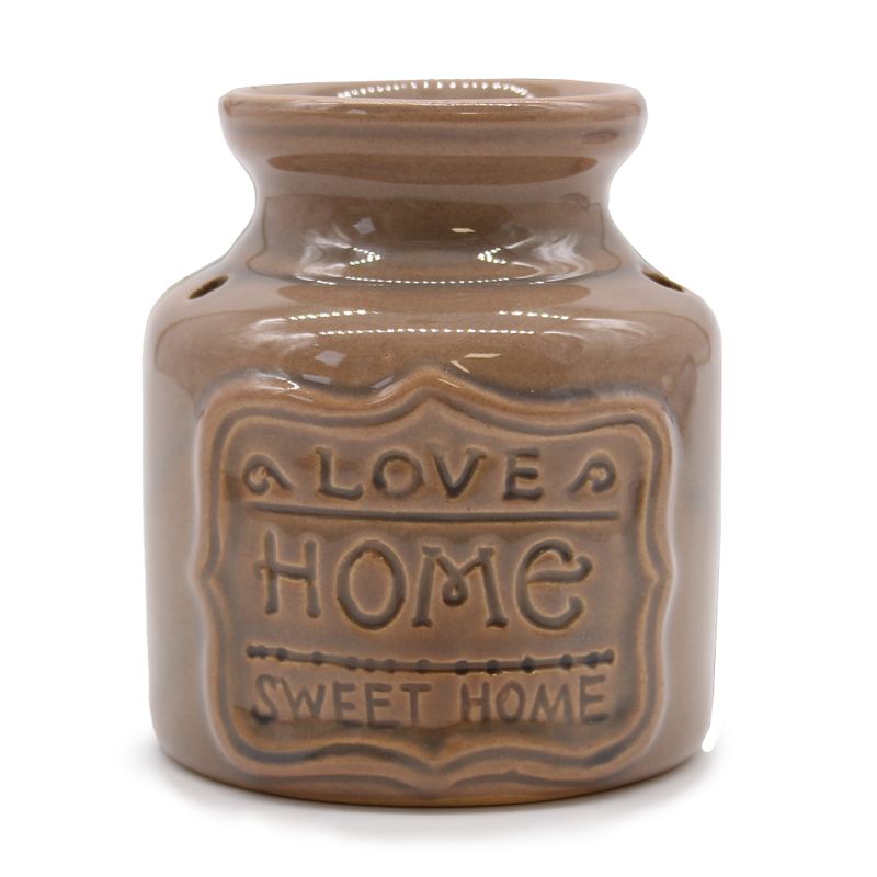 Stor Home Oljebrännare - Grå - Love Home Sweet Home