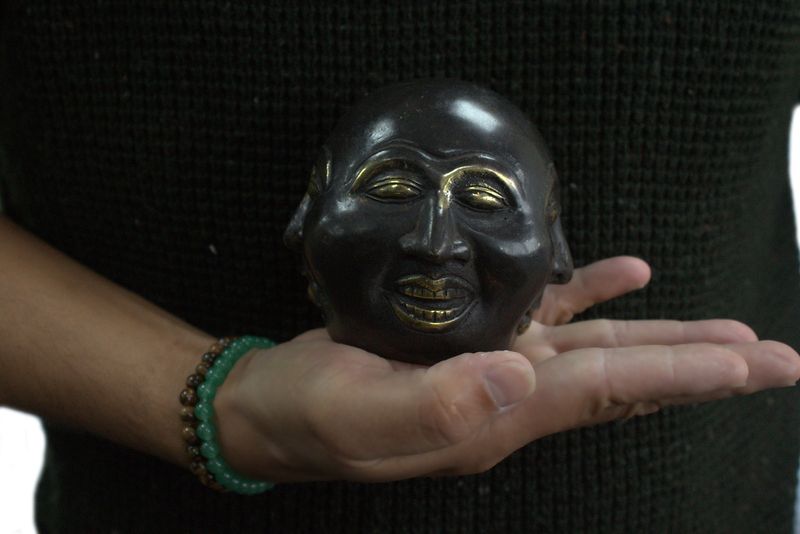 Fengshui - Fyra Ansikten Buddha - 10cm