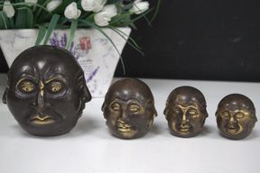 Fengshui - Fyra Ansikten Buddha - 6cm
