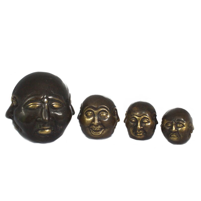 Fengshui - Fyra Ansikten Buddha - 4.5cm