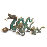 Fengshui - Liten Drake med Boll - 20cm
