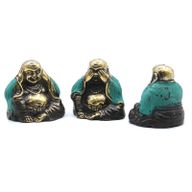 Set med 3 - Se Inget, Höra Inget, Säga Inget Ont - Buddha