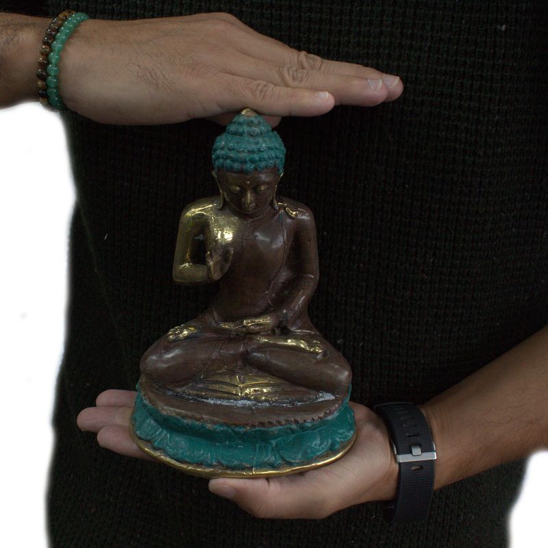 Stor Sittande Buddha