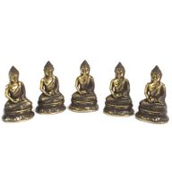 Sittande och Mediterande Mini-Buddha