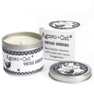 200g Presentförpackat Sojavaxljus i Burk - Vintage Gardenia