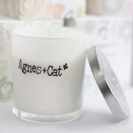 200g Presentförpackat Votivljus i Glas - Rabarber