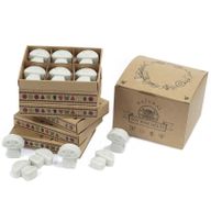 Ask med 6 Sojavaxer - Mörk Patchouli