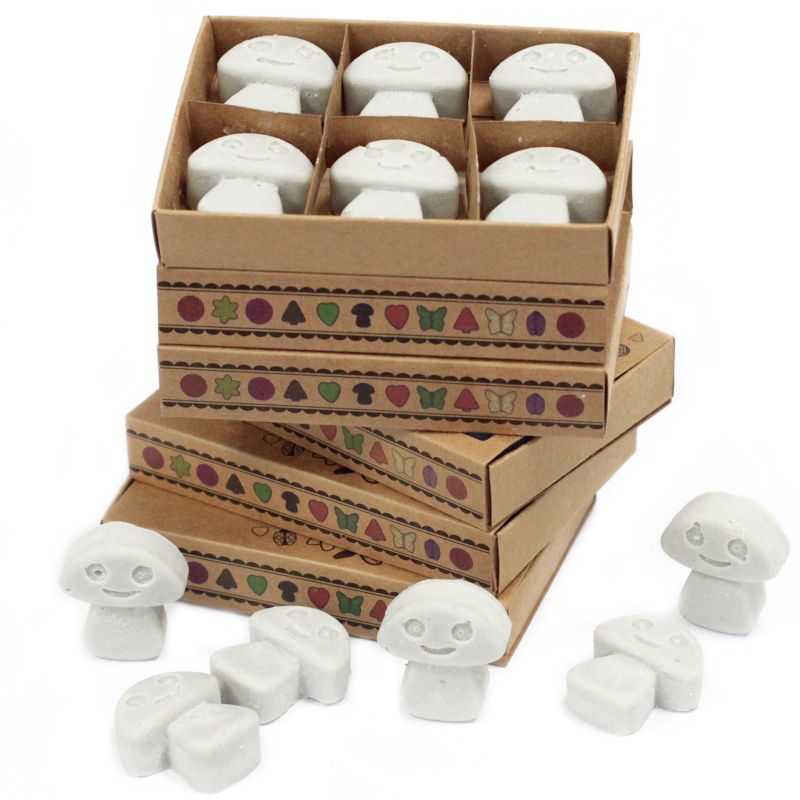 Ask med 6 Sojavaxer - Mörk Patchouli