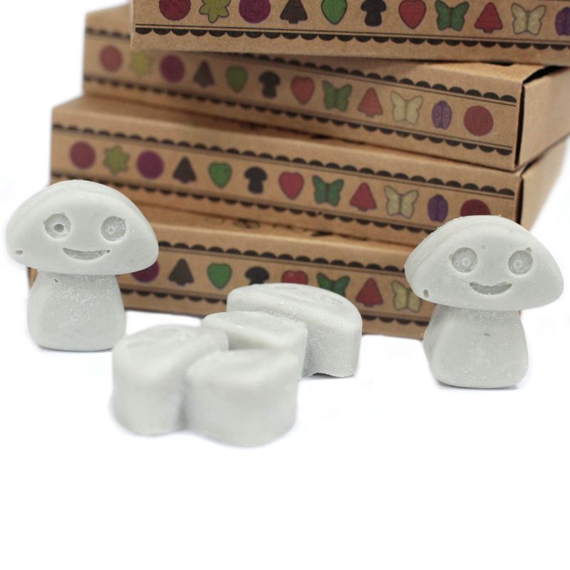 Ask med 6 Sojavaxer - Mörk Patchouli