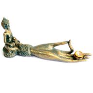 Antik Buddha - Hand Rökelsebrännare