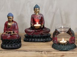 Antik Buddha - Anhängare Ljushållare
