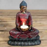 Antik Buddha - Anhängare Ljushållare