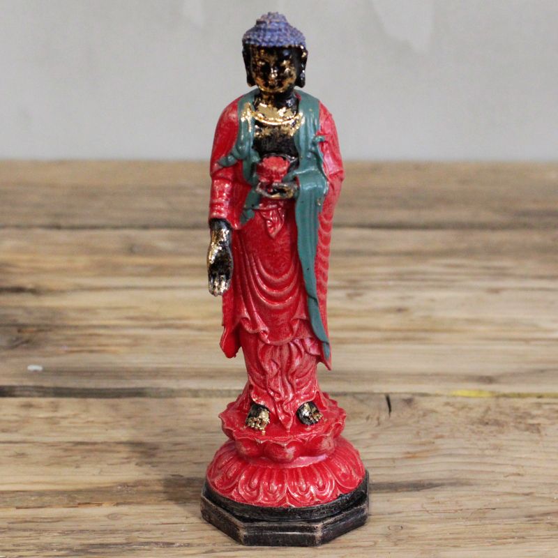 Antik Buddha - Stående Staty