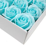 Tvålblommor till Hantverk - Mellanstor Ros - Baby Blå