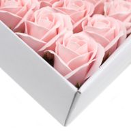 Tvålblommor till Hantverk - Mellanstor Ros - Ljusrosa