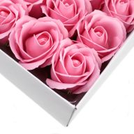 Tvålblommor till Hantverk - Mellanstor Ros - Rosa