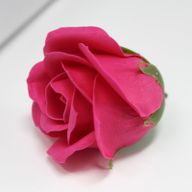 Tvålblommor till Hantverk - Mellanstor Ros - Mörkrosa