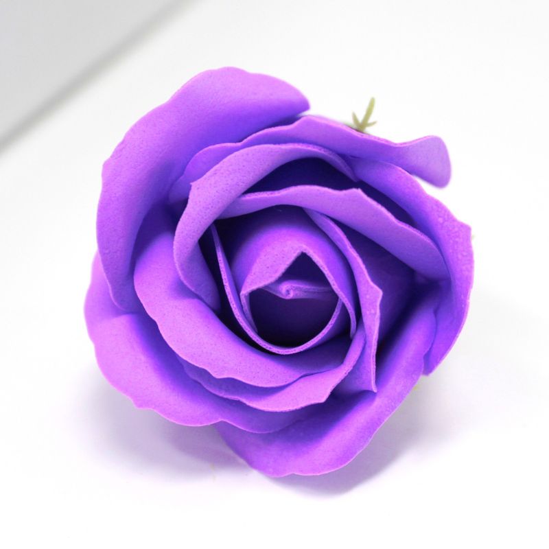 Tvålblommor till Hantverk - Mellanstor Ros - Lavendel