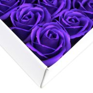 Tvålblommor till Hantverk - Mellanstor Ros - Violett