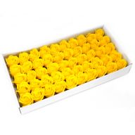 Tvålblommor till Hantverk - Mellanstor Ros - Gul