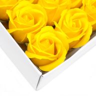 Tvålblommor till Hantverk - Mellanstor Ros - Gul