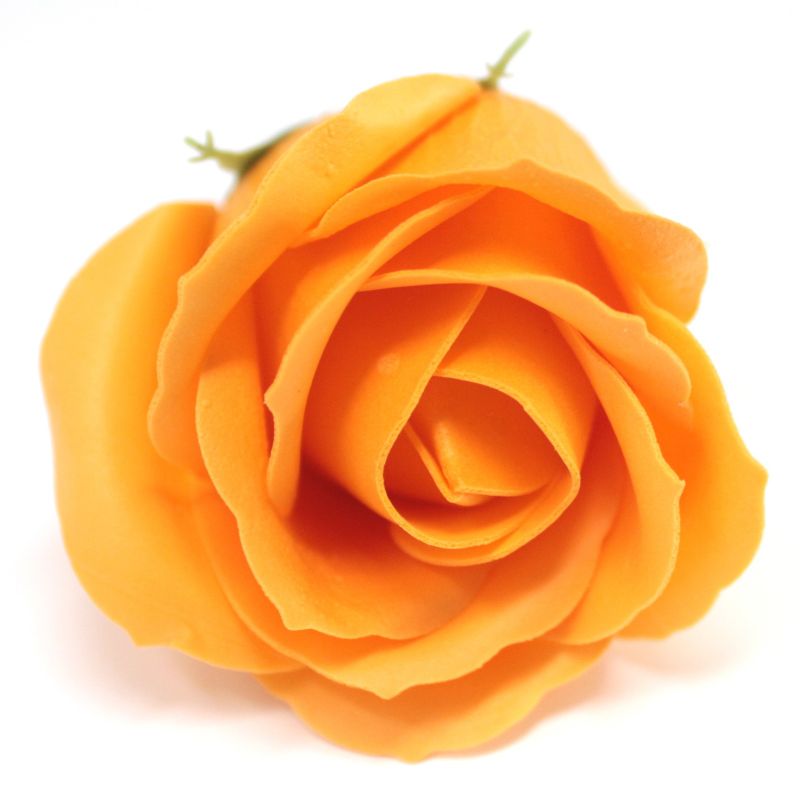 Tvålblommor till Hantverk - Mellanstor Ros - Orange