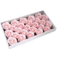 Tvålblommor till Hantverk - Stor Ros - Ljusrosa