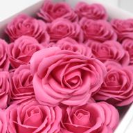 Tvålblommor till Hantverk - Stor Ros - Rose
