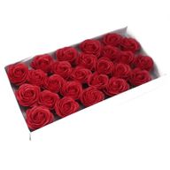 Tvålblommor till Hantverk - Stor Ros - Röd