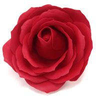 Tvålblommor till Hantverk - Stor Ros - Röd