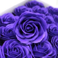 Tvålblommor till Hantverk - Stor Ros - Violett