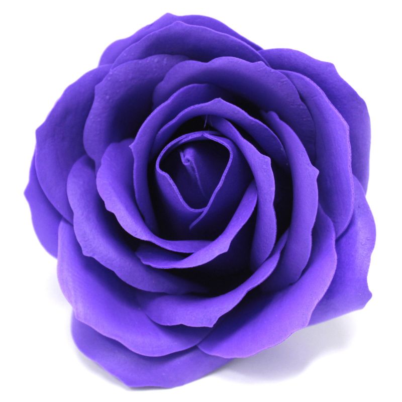 Tvålblommor till Hantverk - Stor Ros - Violett