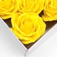 Tvålblommor till Hantverk - Stor Ros - Gul